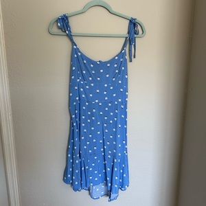 Floral Blue Sun Dress